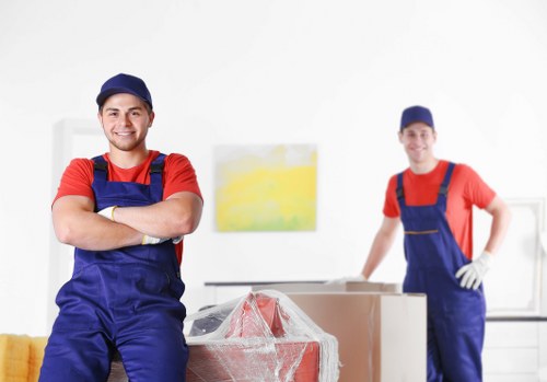 Man and Van service moving belongings in Dulwich
